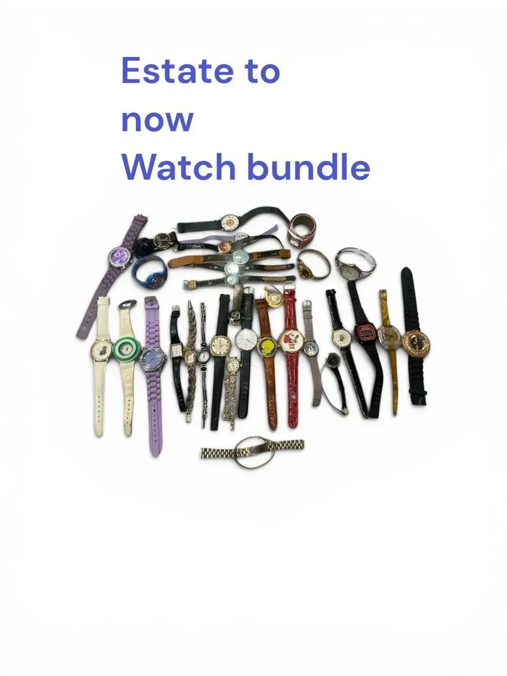 Estate to now Watch Bundle - Assorted Fashion Wristwatches